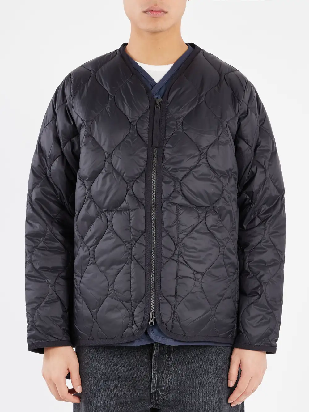 Men's V Neck Patch Pocket Jacket