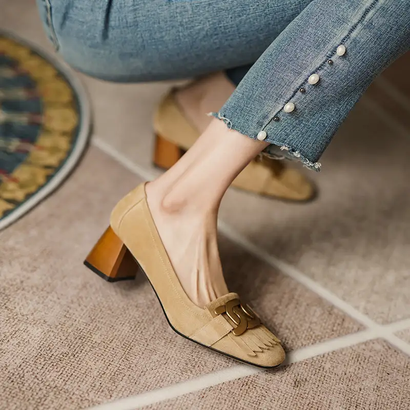 Chunky Heel Evening Ready High Heels
