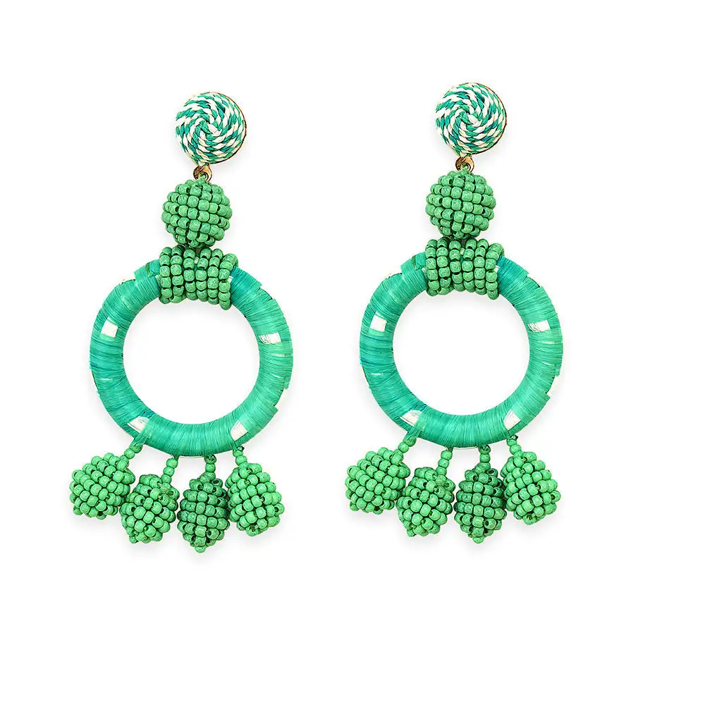 Polished Ornate Artful Statement Earrings