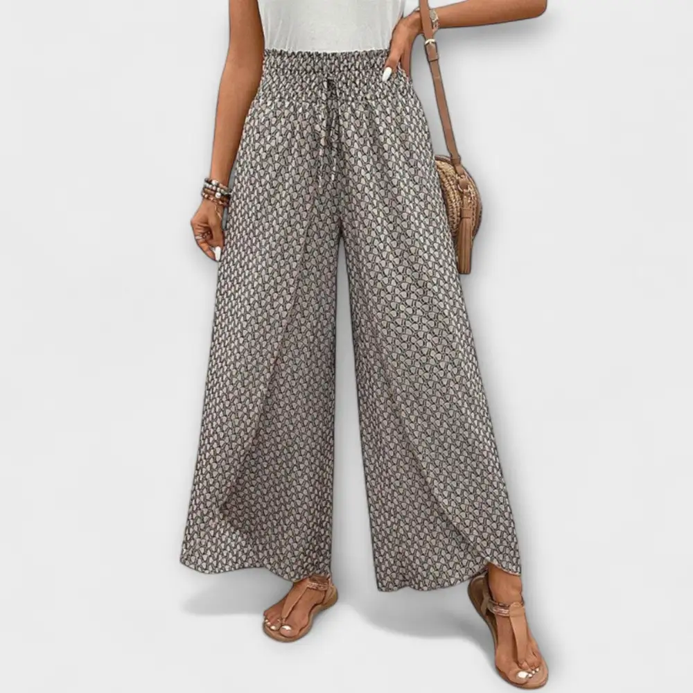 Palazzo Boho High Waist Trousers