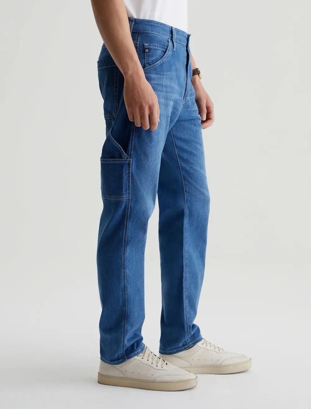Men's Relaxed Tapered Carpenter Jeans
