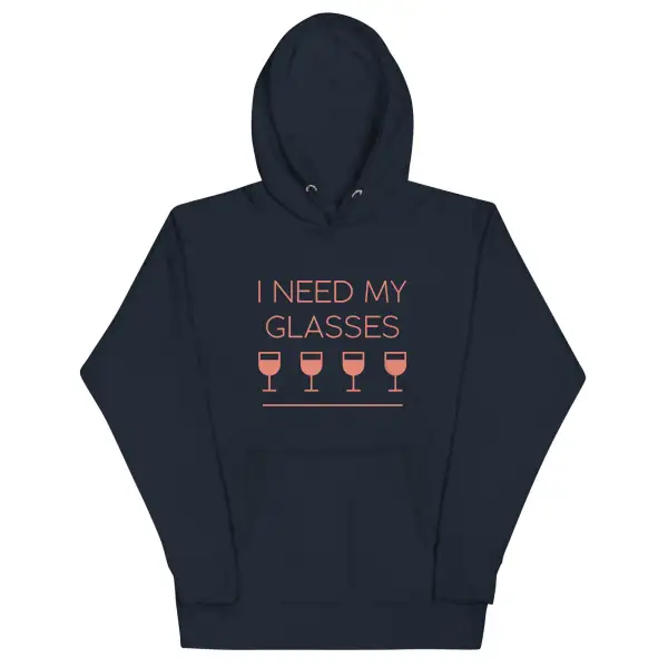 Need My Glasses Unisex Comfort Hoodie