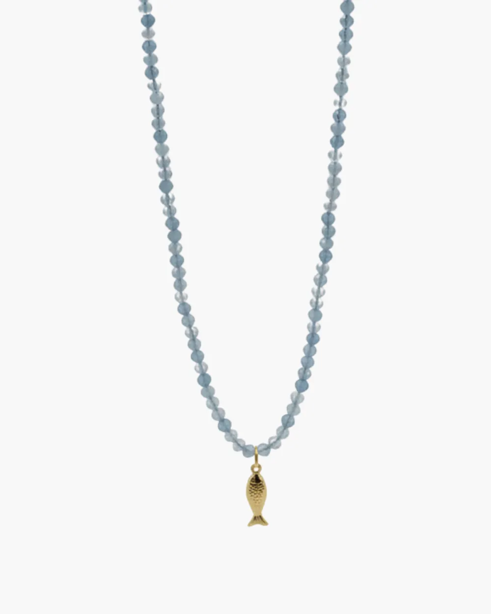 Fish Gemstone Necklace