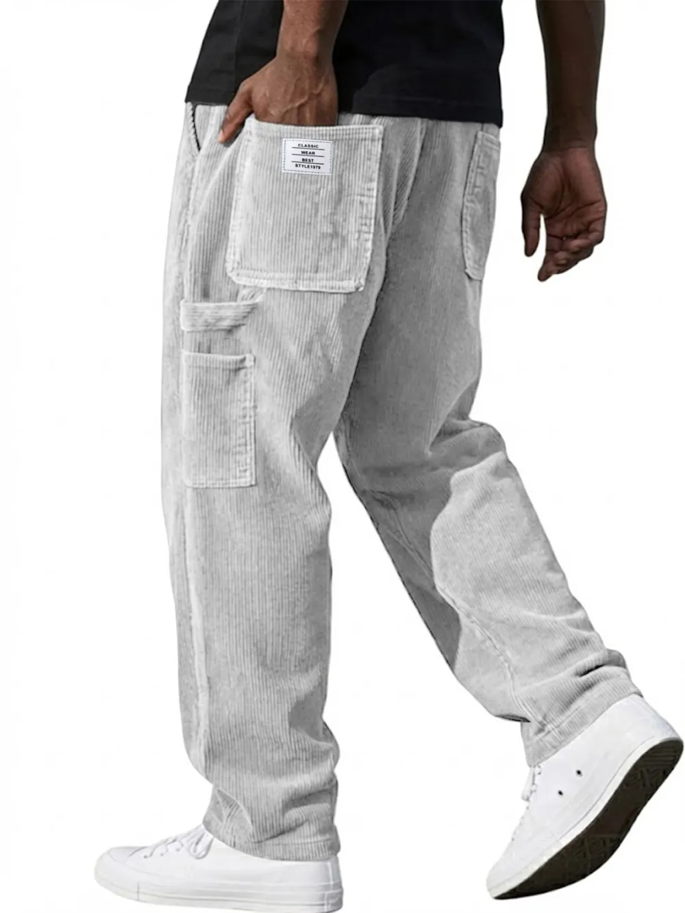 Clean Line Corduroy Utility Pants