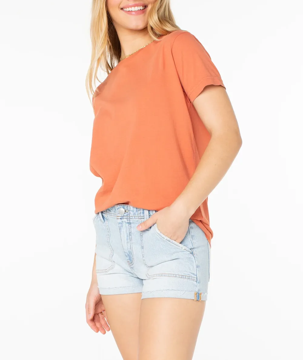 Cartoon Print Boyfriend Style T-Shirt