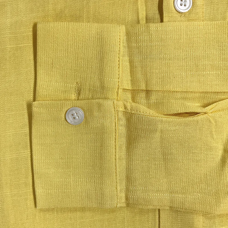 Linen Easy Collar Shirt