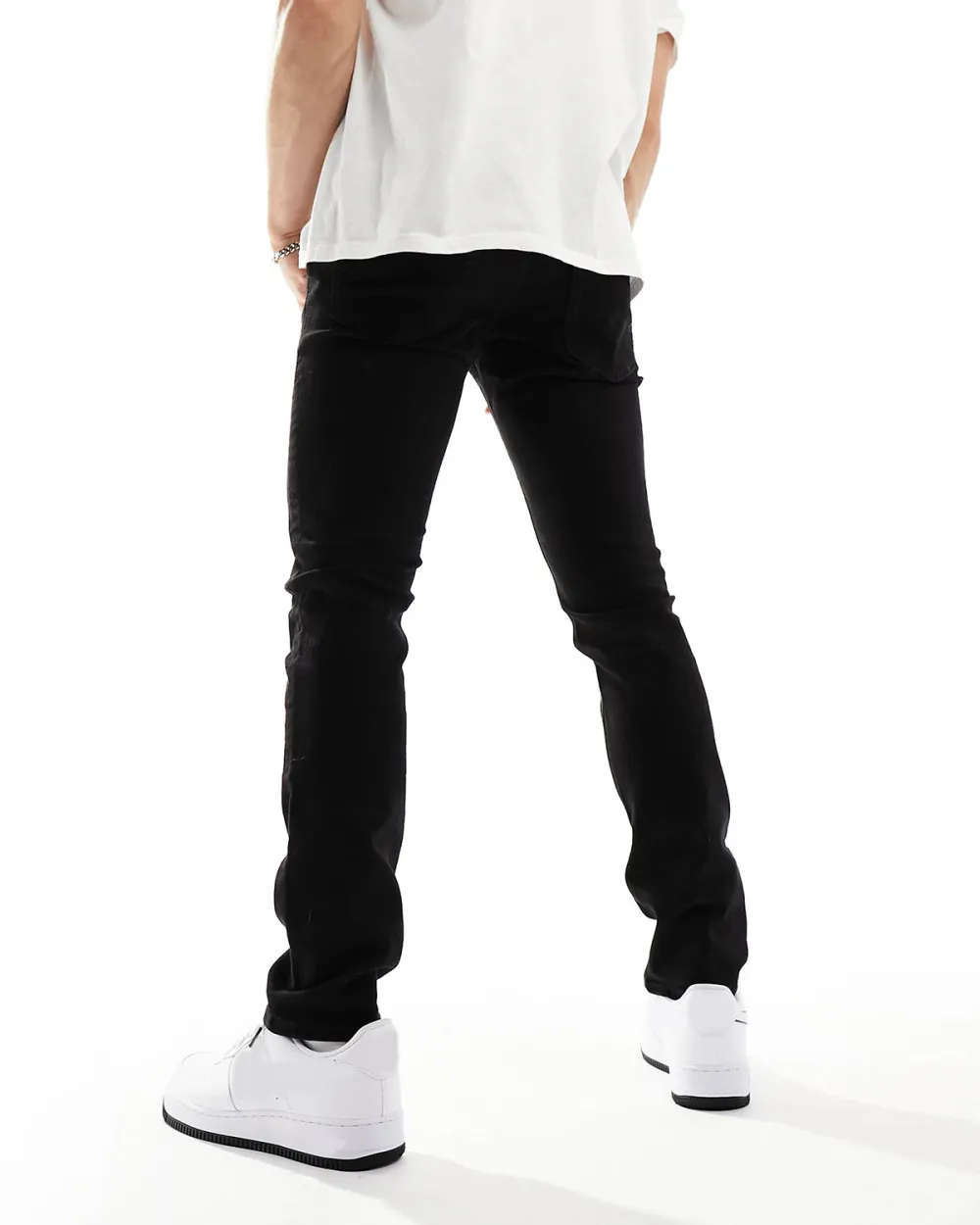 Slight Stretch Slim Jeans In Black