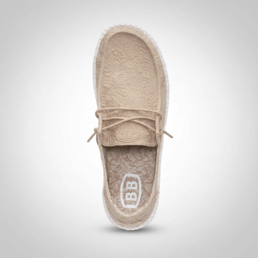 Wendy Ranch Textured Casual Slip On Shoes