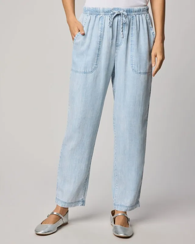 Angie Indigo Straight Pants