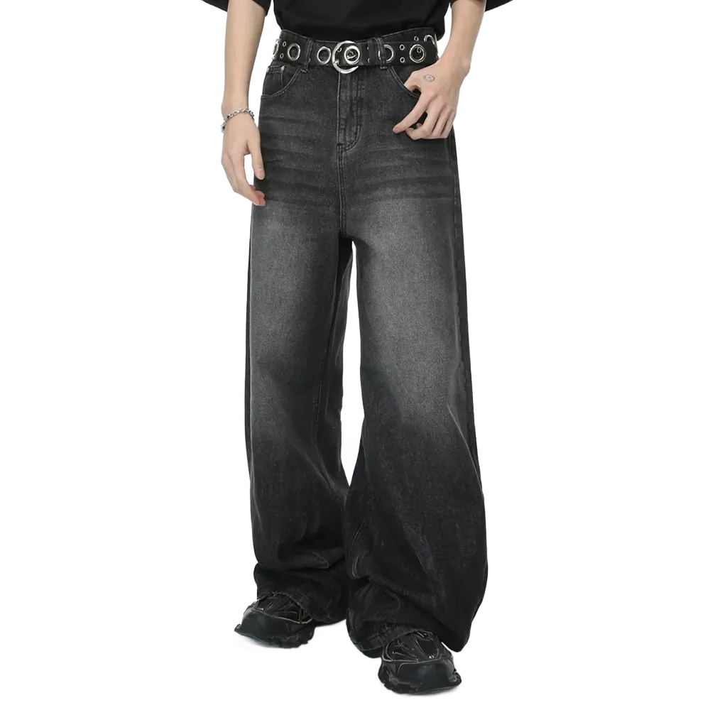 Fade Wide-Leg Jeans