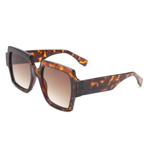Modern Square Frame Sunglasses