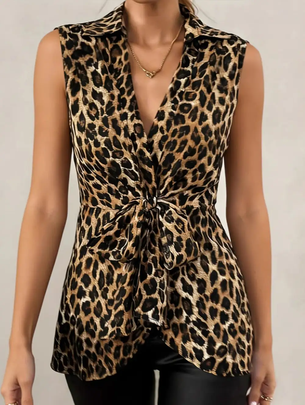 Sleeveless Basic Tank Top
