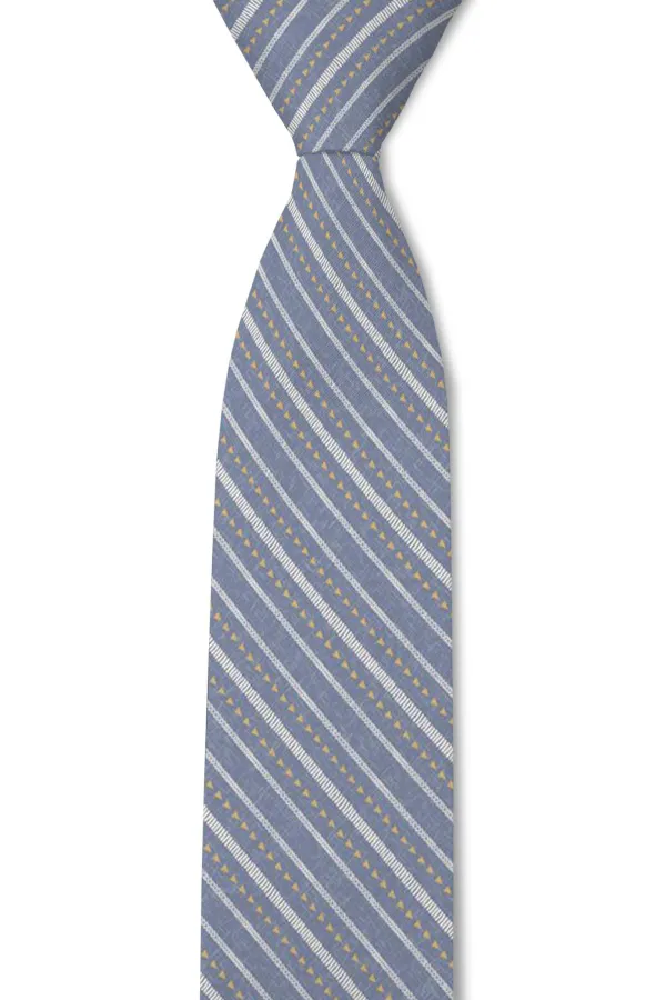 Elegant Striped Pattern Necktie