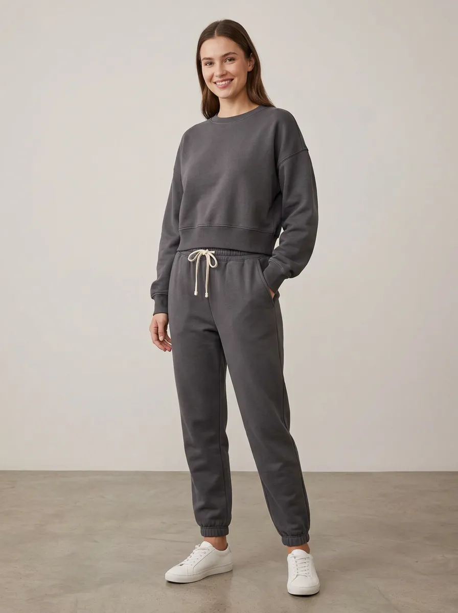 Women's Active Layer Printed Sweatpants Set