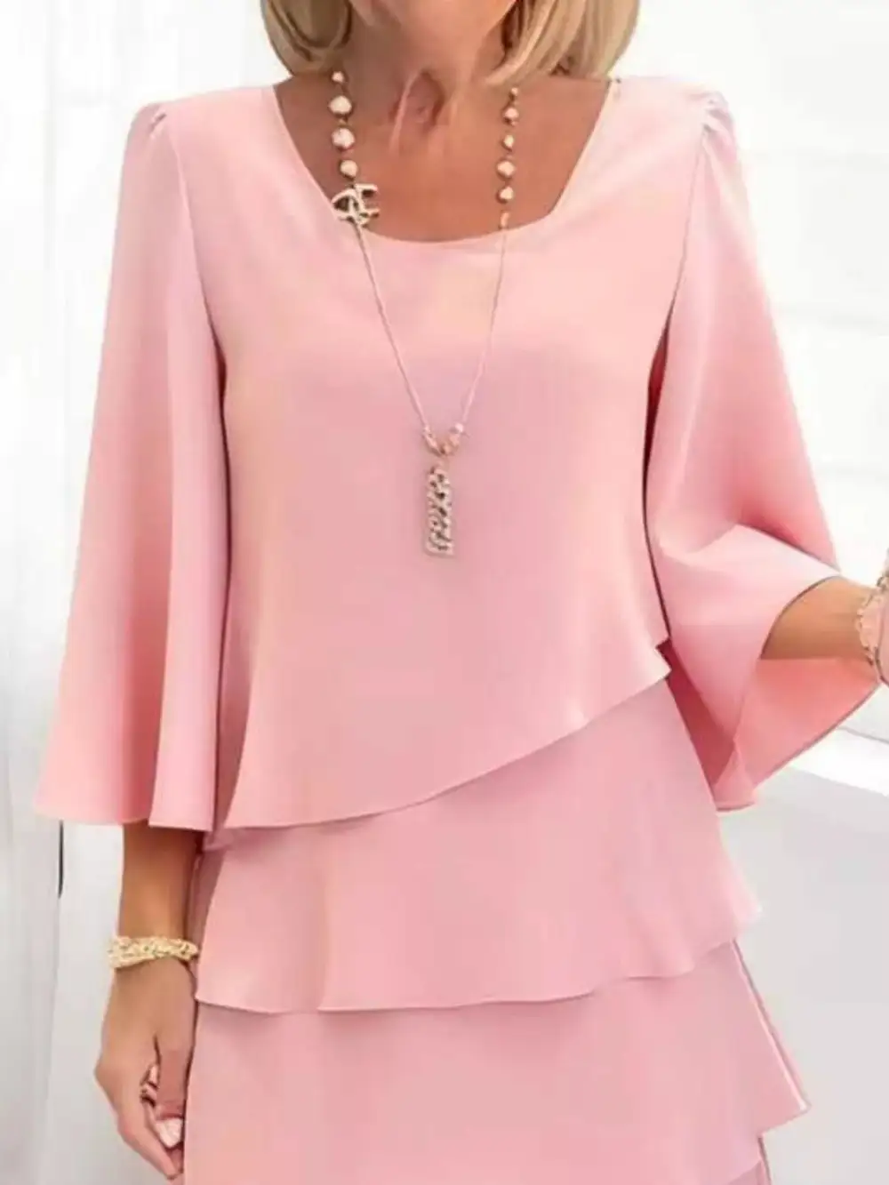 Wearable Cut Ruffle Dress