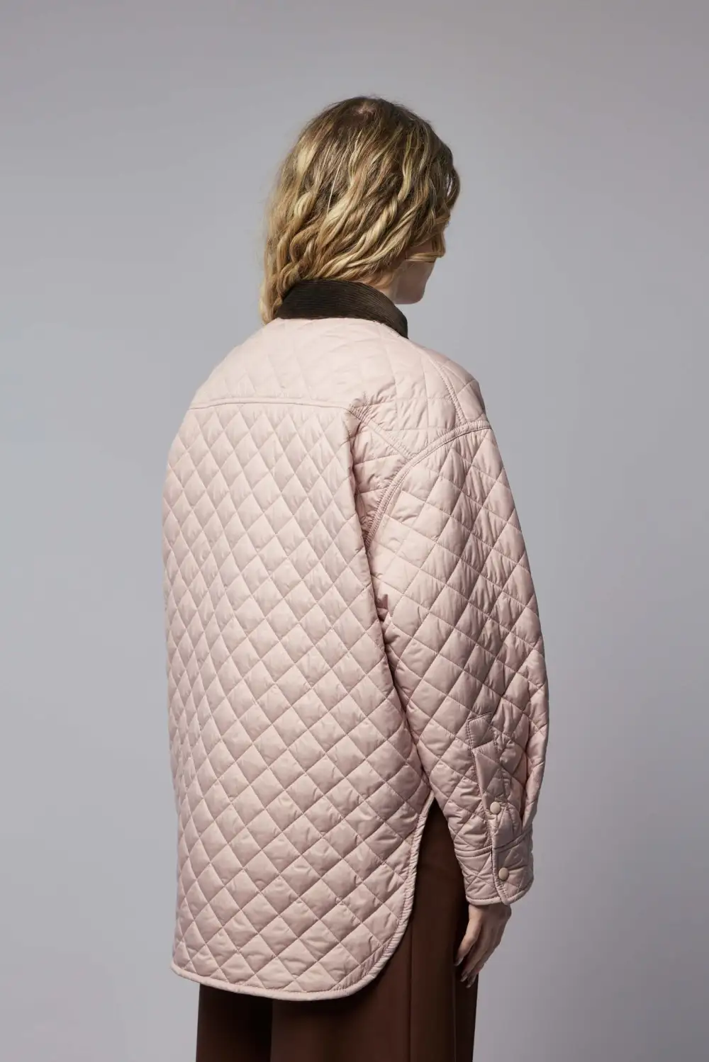 Quilted Layered Shirt Jacket