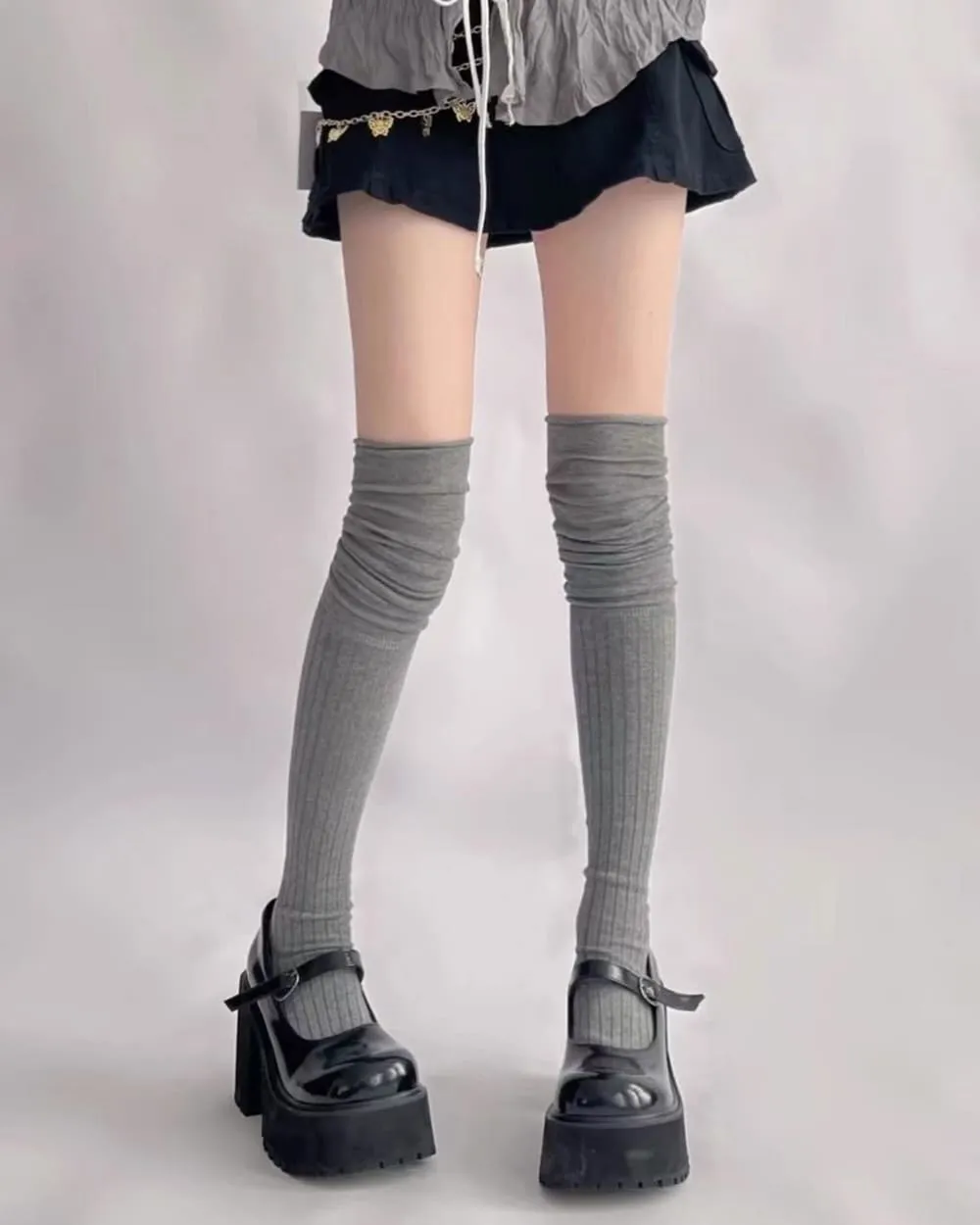 Preppy Knee High Socks
