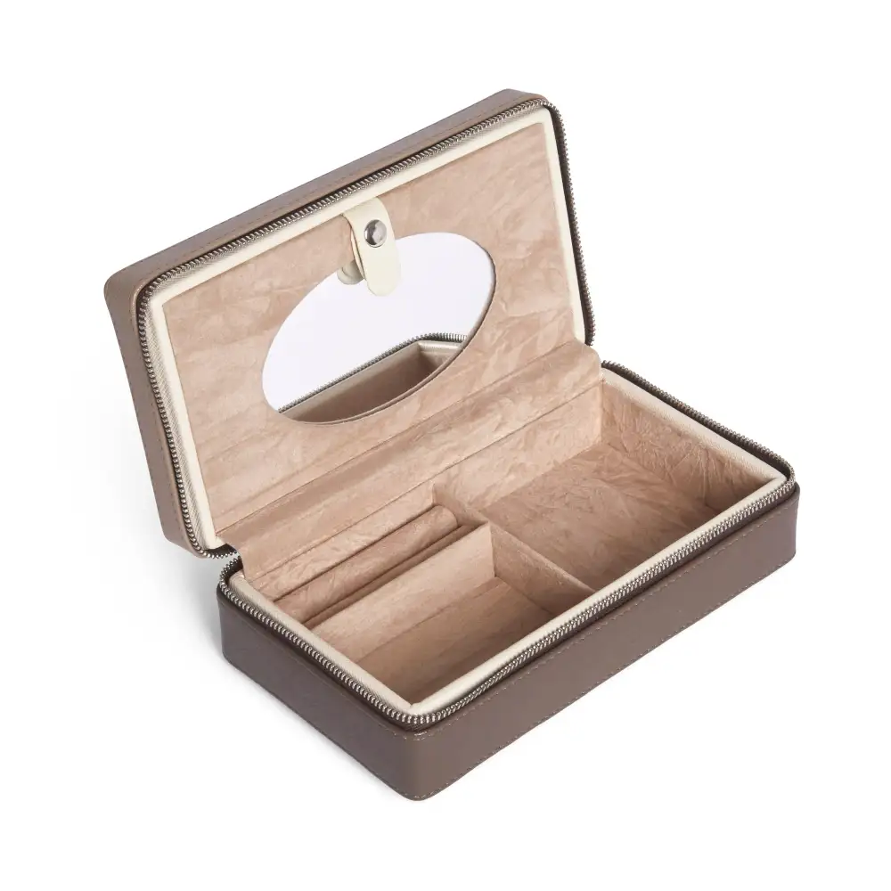 Leather Jewelry Storage Box