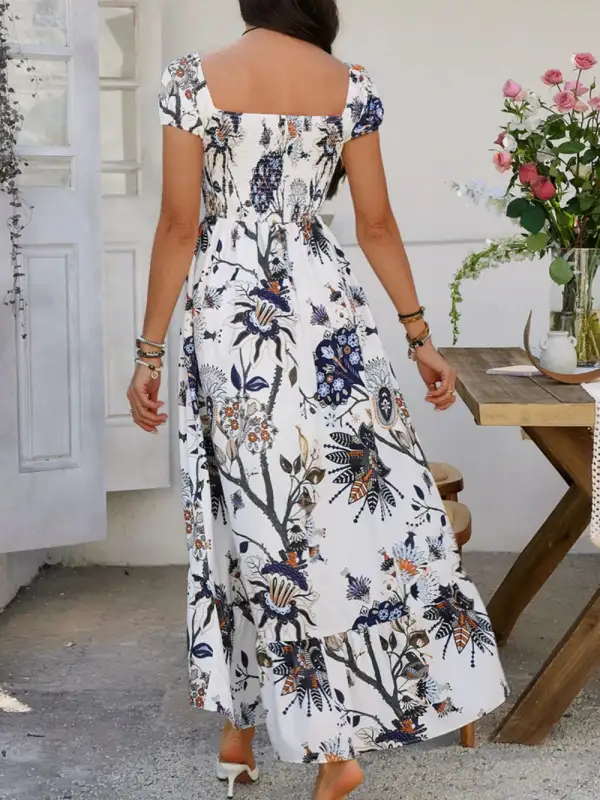 Soft Smocked Maxi Dress