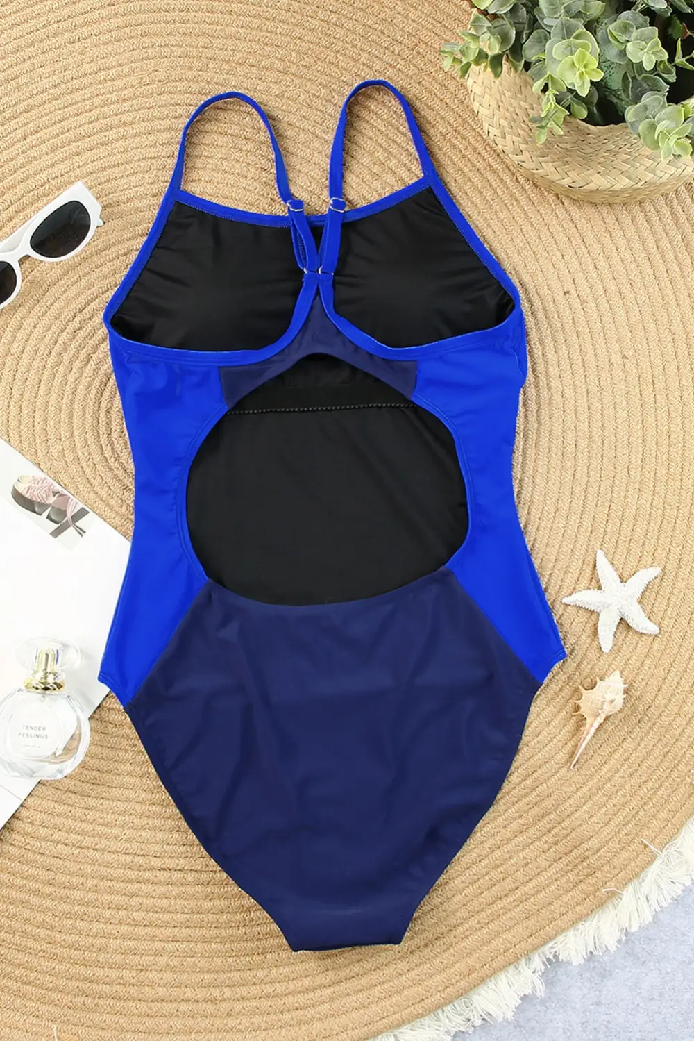 Swimwear Patchwork Bodycom Active One Pieces