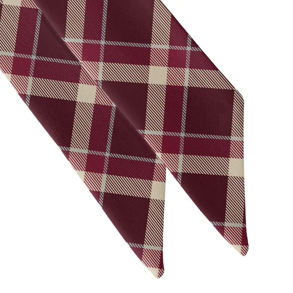 Inca Plaid Pattern Hair Scarf