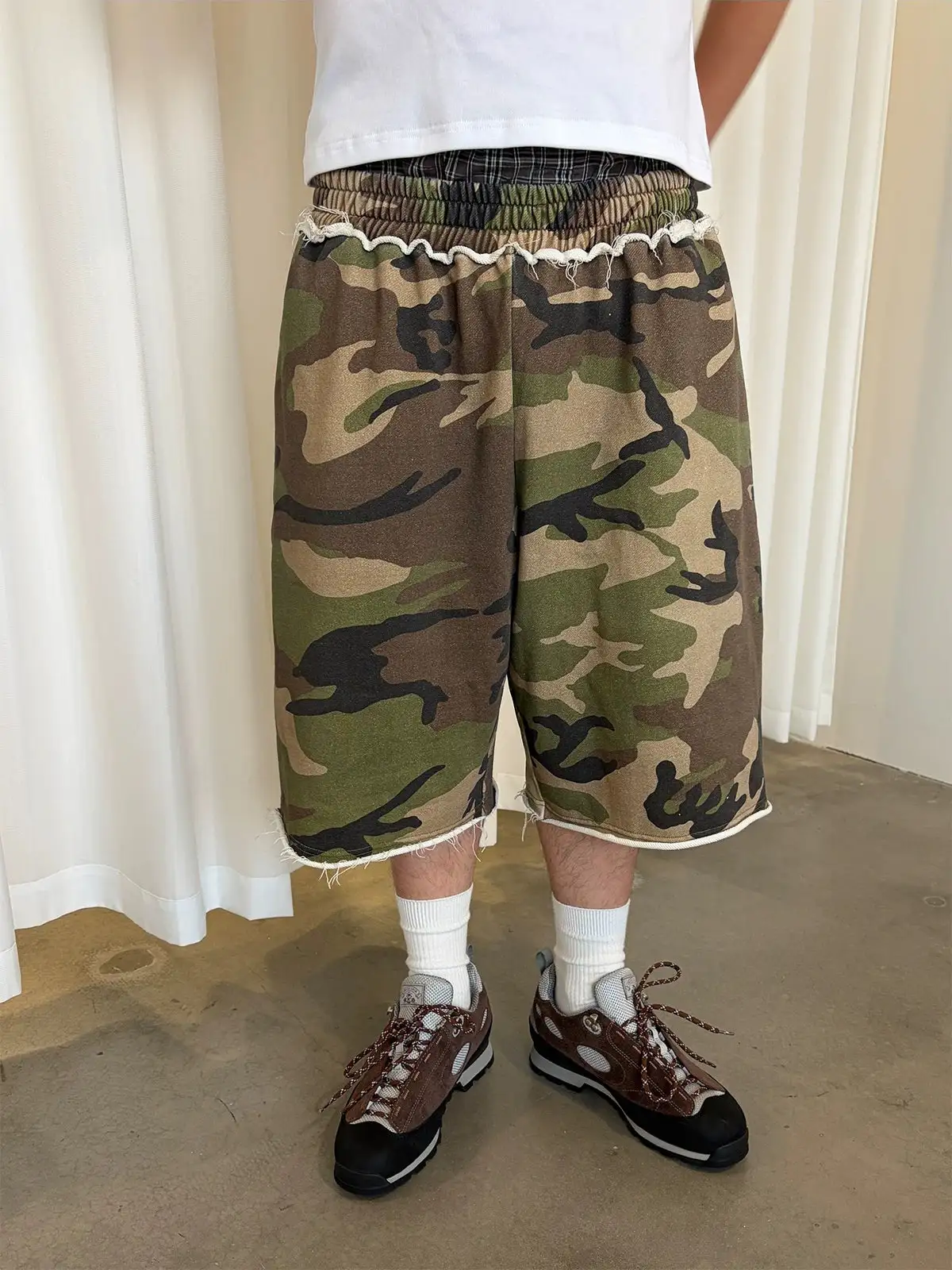 Statement Camouflage Shorts