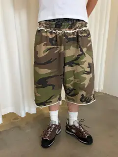 Statement Camouflage Shorts