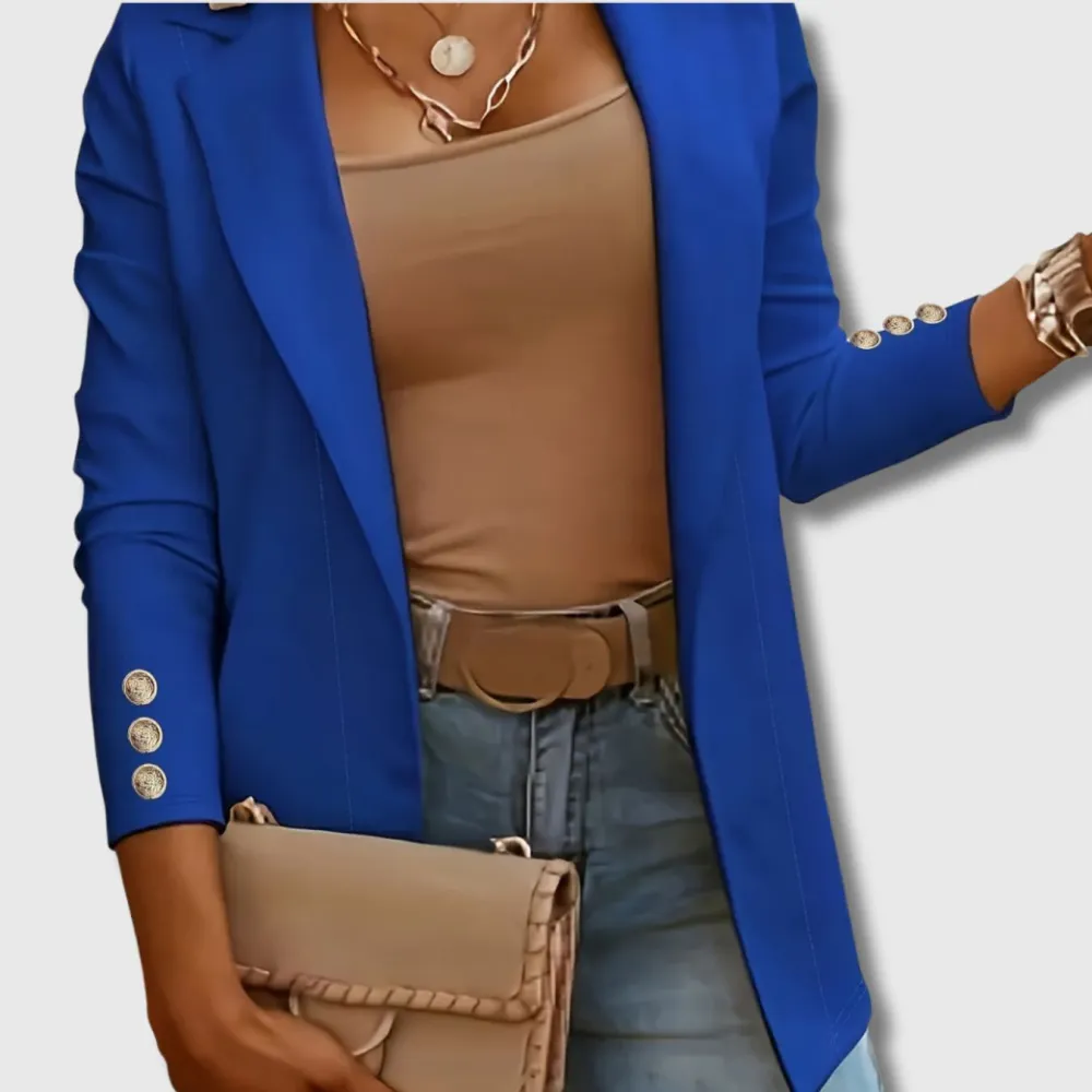 Knit Belted Blazer