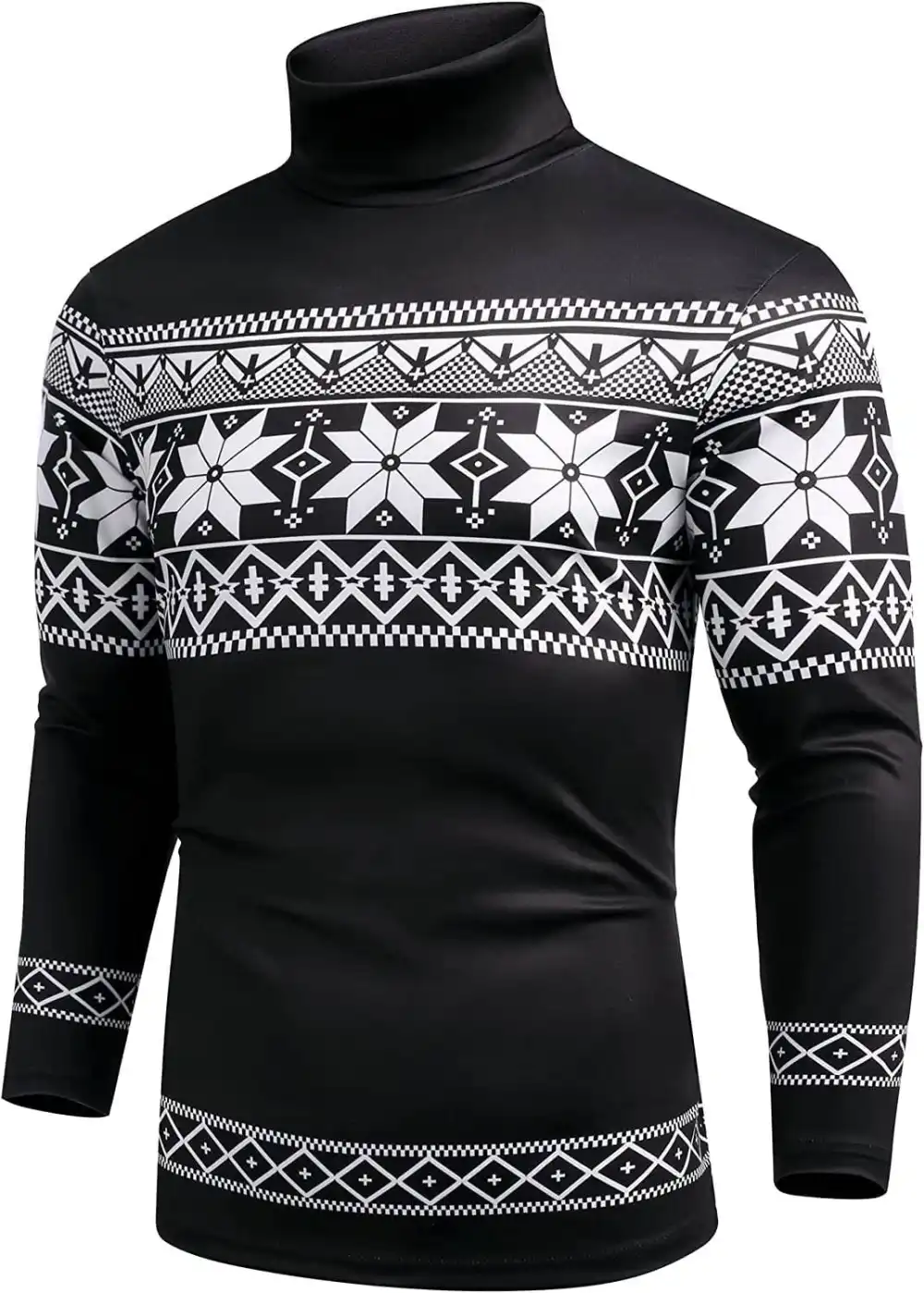 Turtleneck Knit Sweater