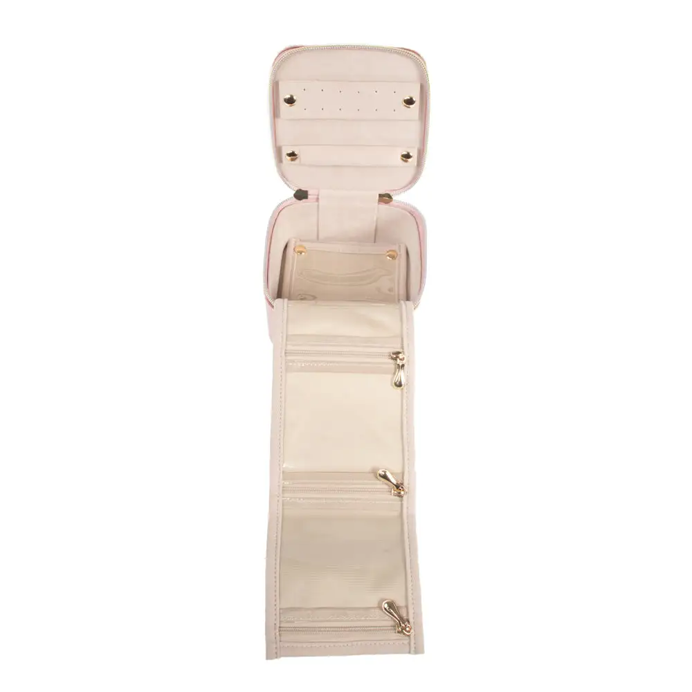 Travel Jewelry Case with Pouch