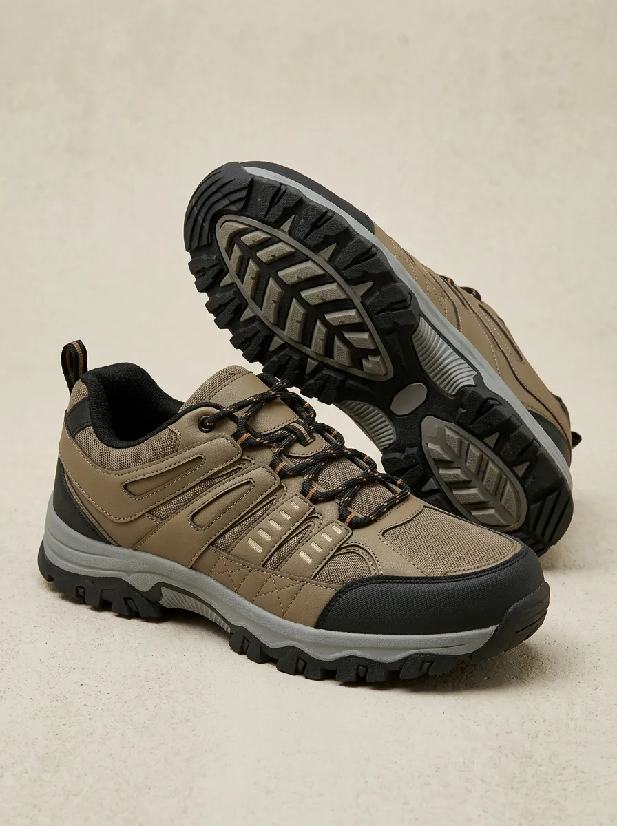 Men's Outdoor Hiking Mesh Printed Outdoor Shoes