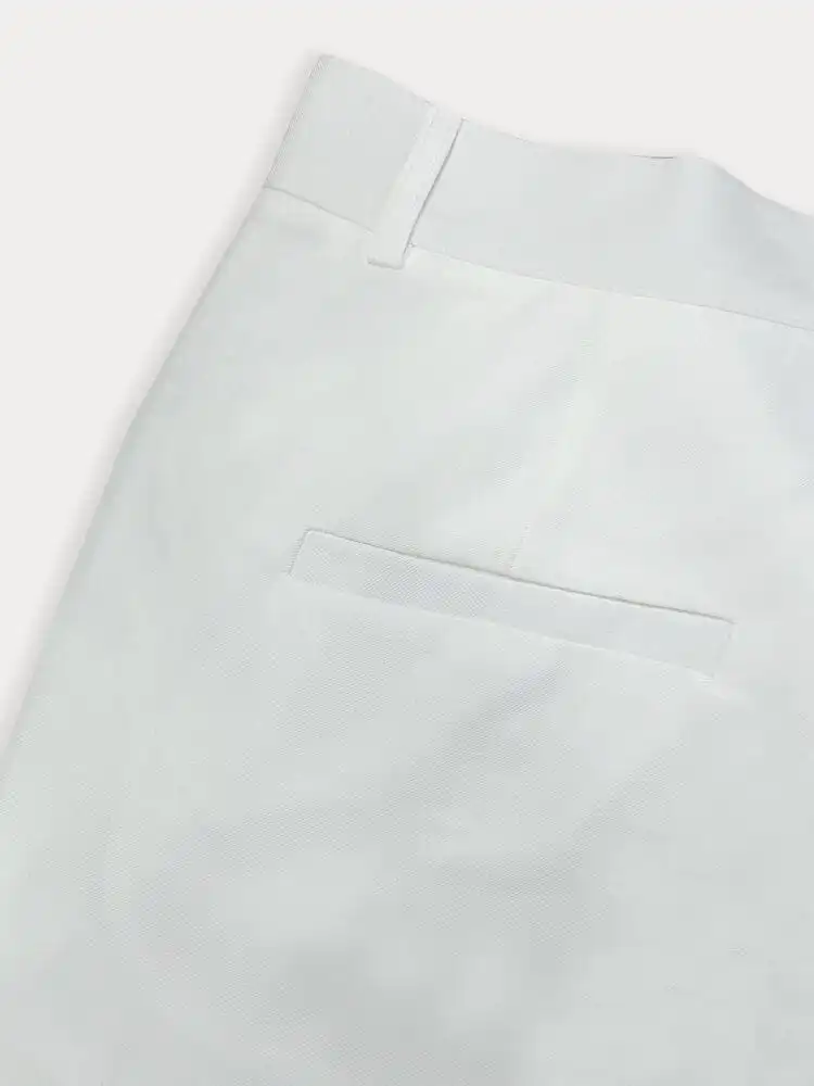 Elegant Simple Regular Fit Suit Pants