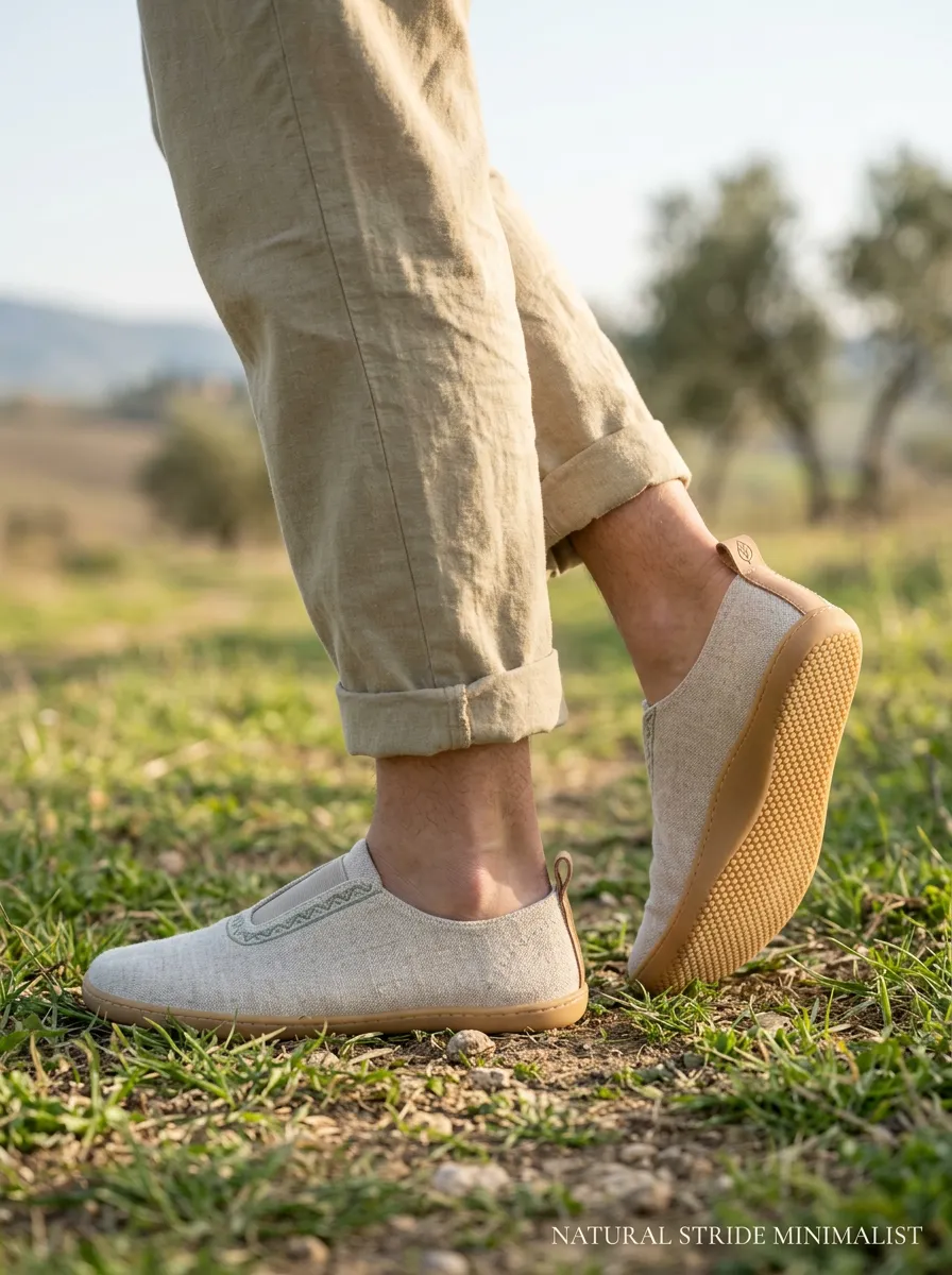 Urban Minimalist Graphic Profile Unisex Barefoot Shoes