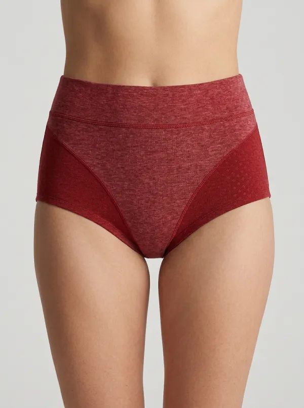 Women's High-Waisted Seamless Textured Panties