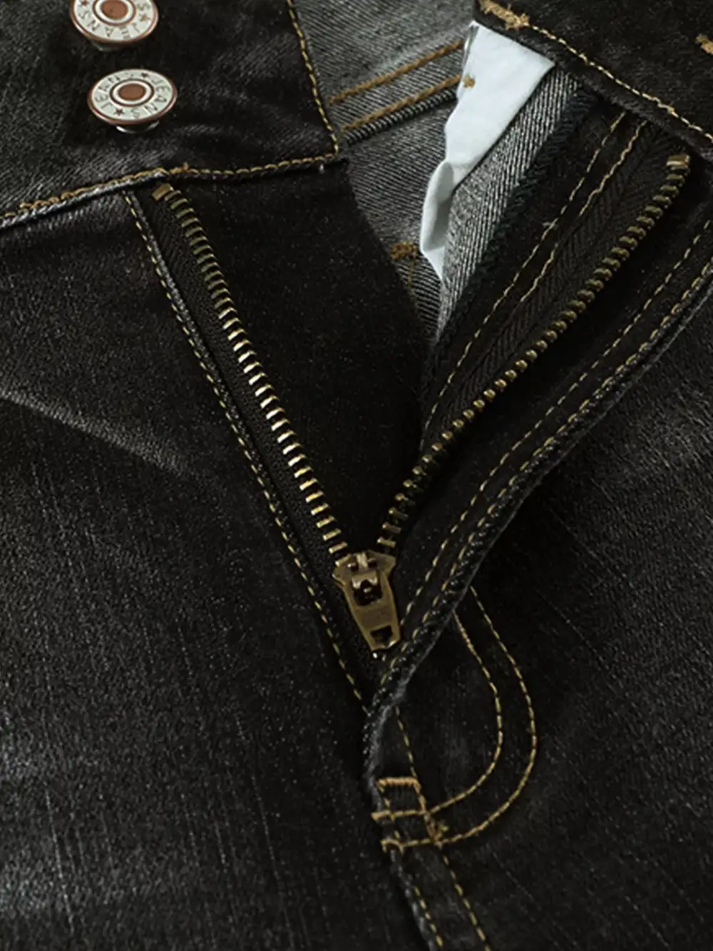 Washed High Waist Straight Leg Distressed Denim Jeans