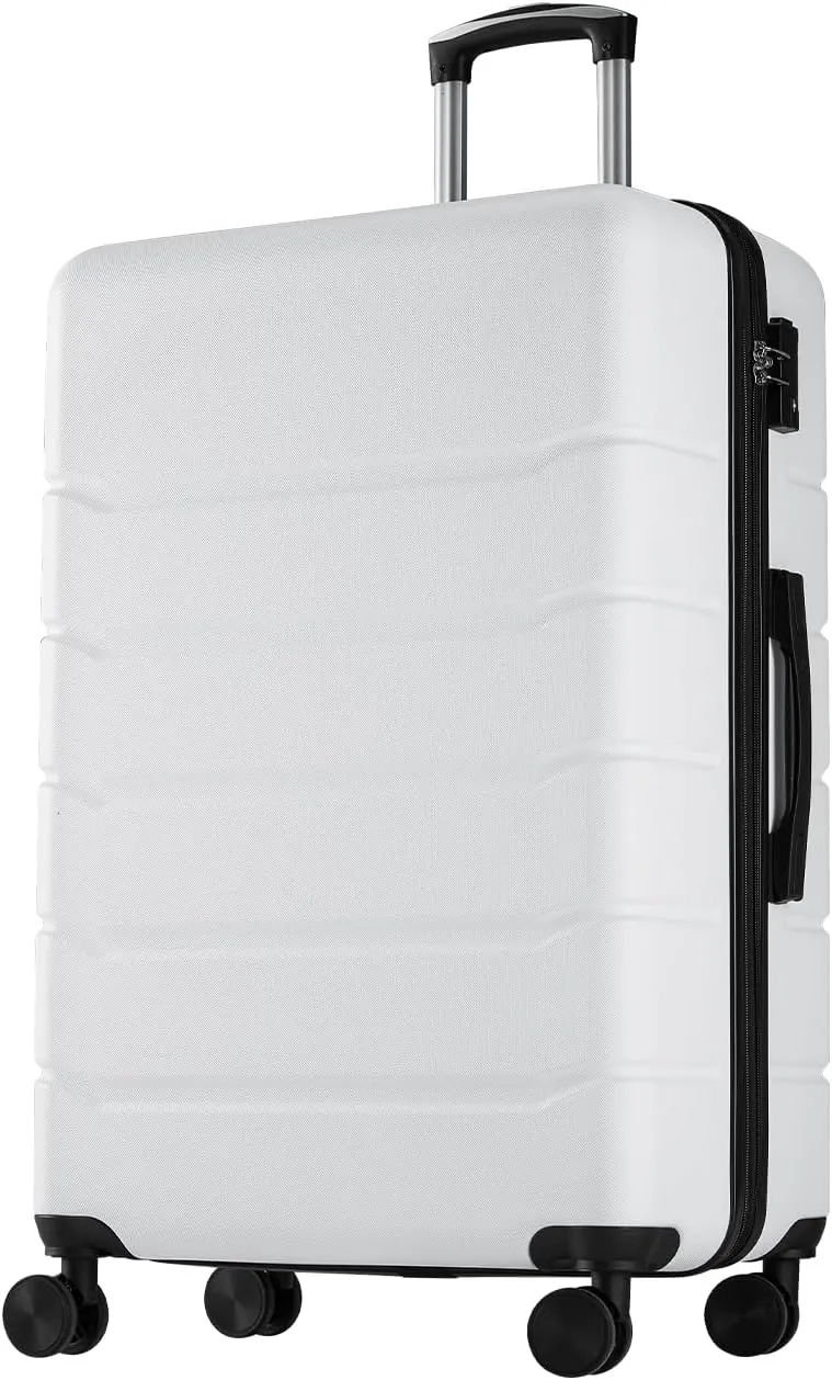 Expandable Hardshell Suitcase with Dual Spinner Wheels