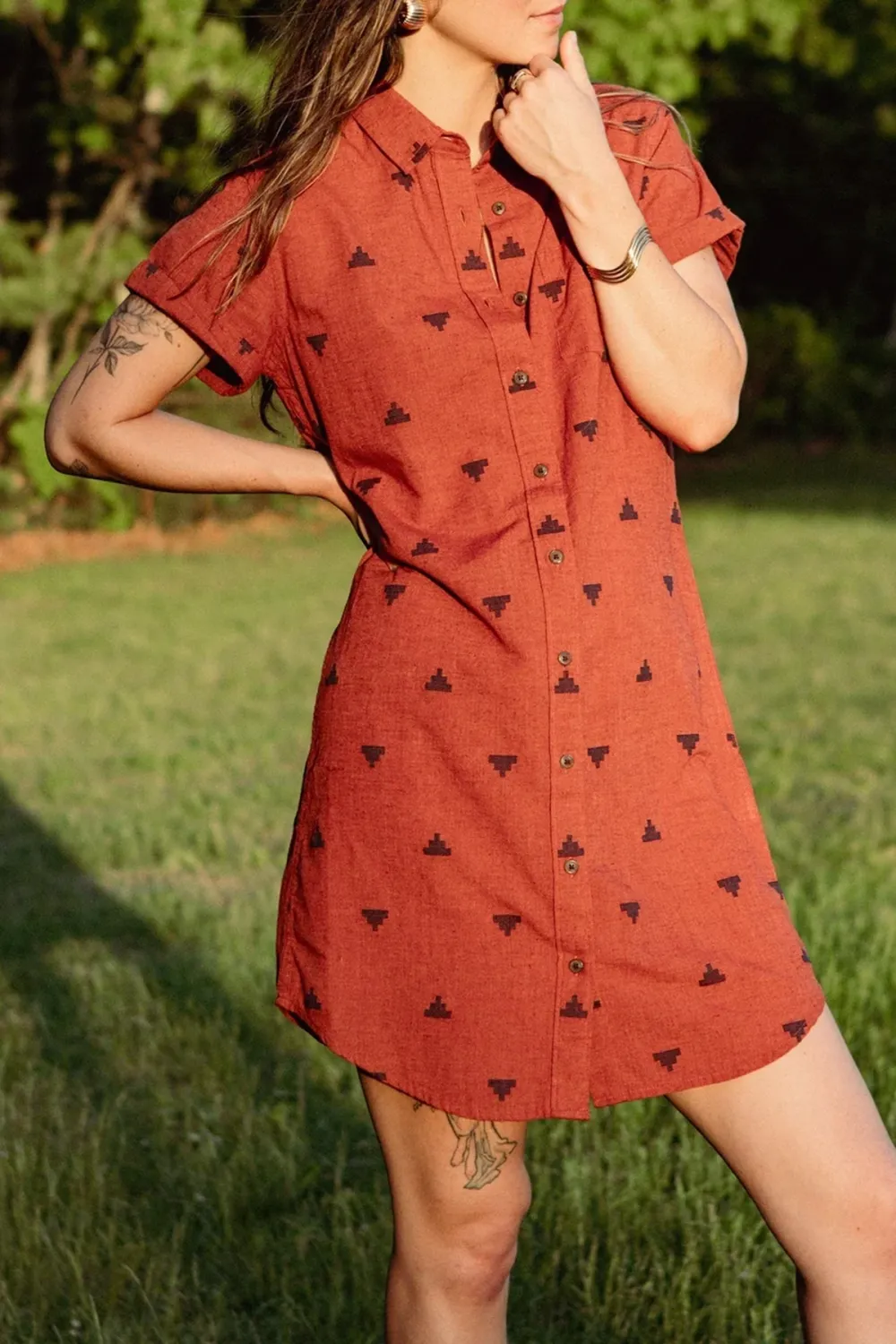 The Non-Stretch Shirt Casual Dress