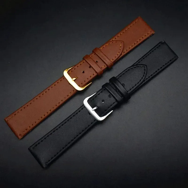 Leather Watch Strap Replacement Band – Adjustable Vintage Wristband