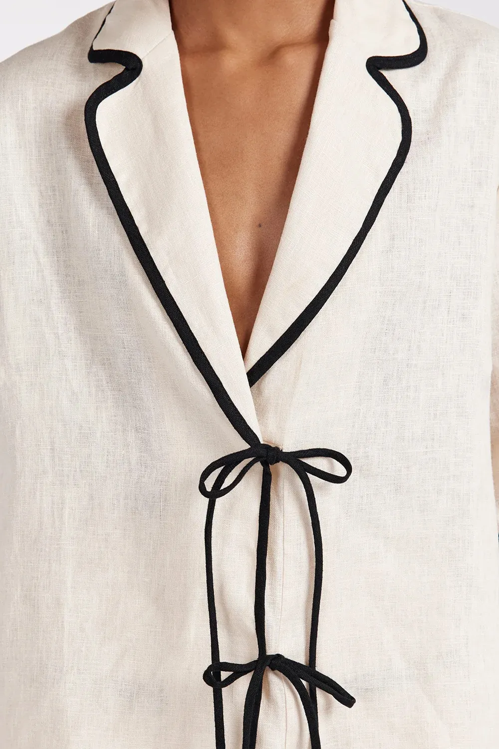 CREAM LINEN SHIRT