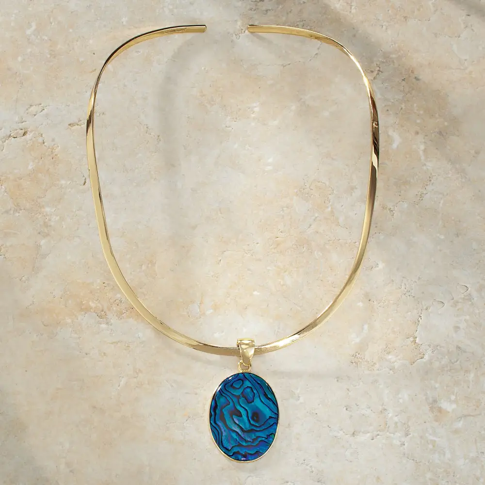 Shell Collar Statement Necklace