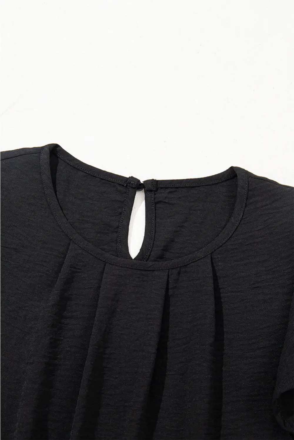 Pleated Textured Blouse