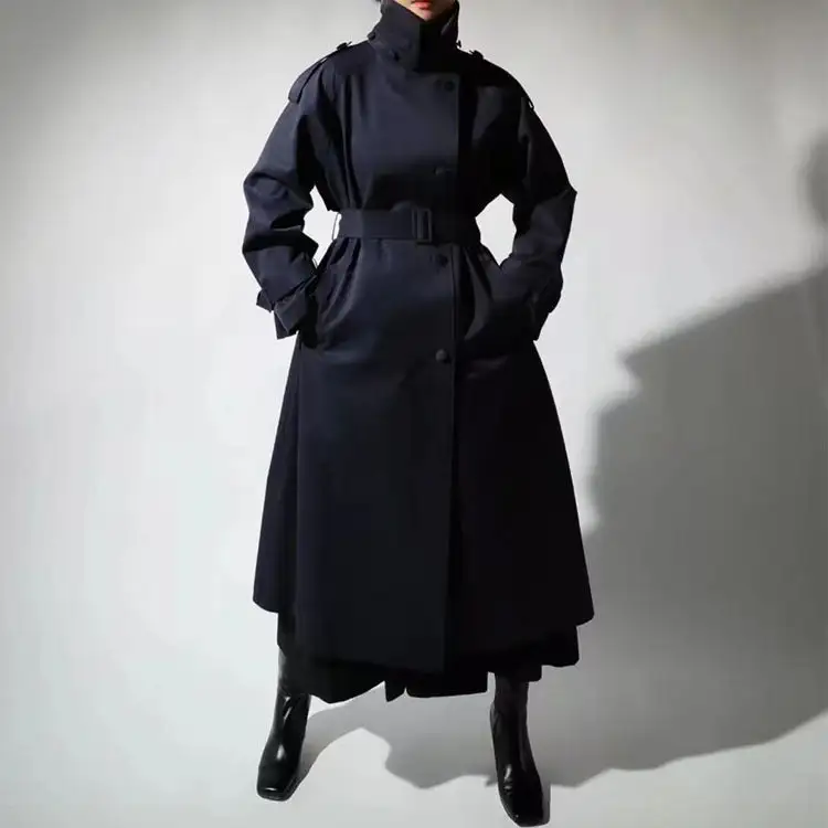 Versatile Waist Tie Trench Coat