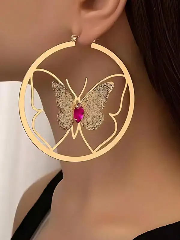 Delicate Leaf Drop Earrings