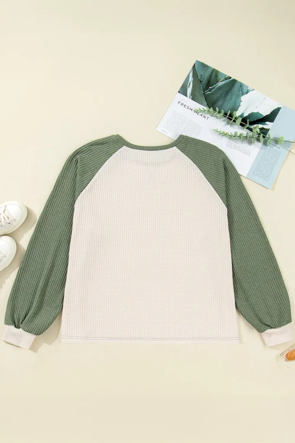Women's Colorblock Long Sleeve Top