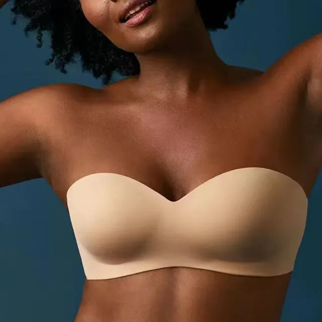 Plus-Size Seamless Invisible Bra