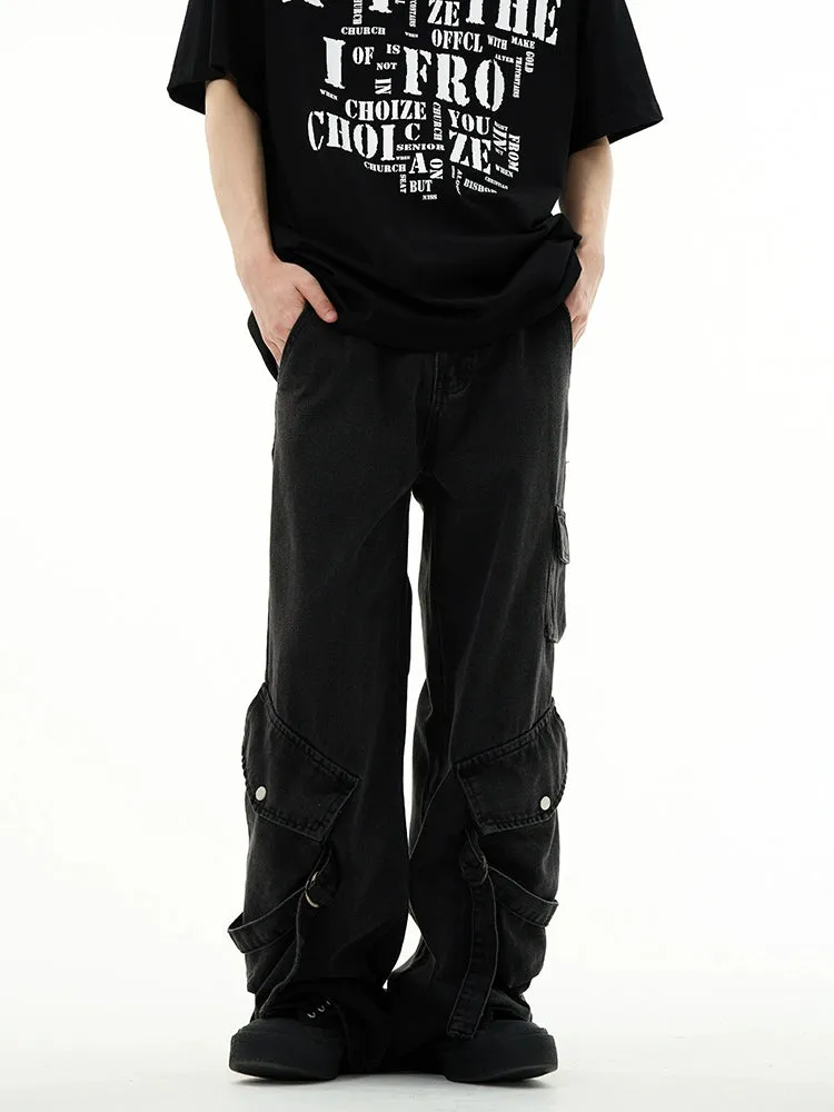 Straight-Leg Workwear Jeans