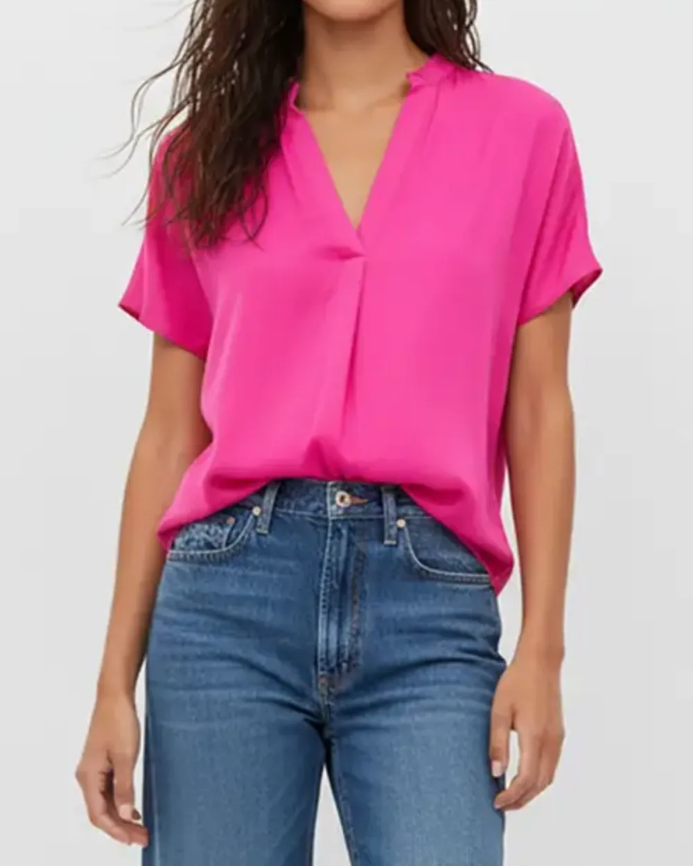 Drop Shoulder Blouse