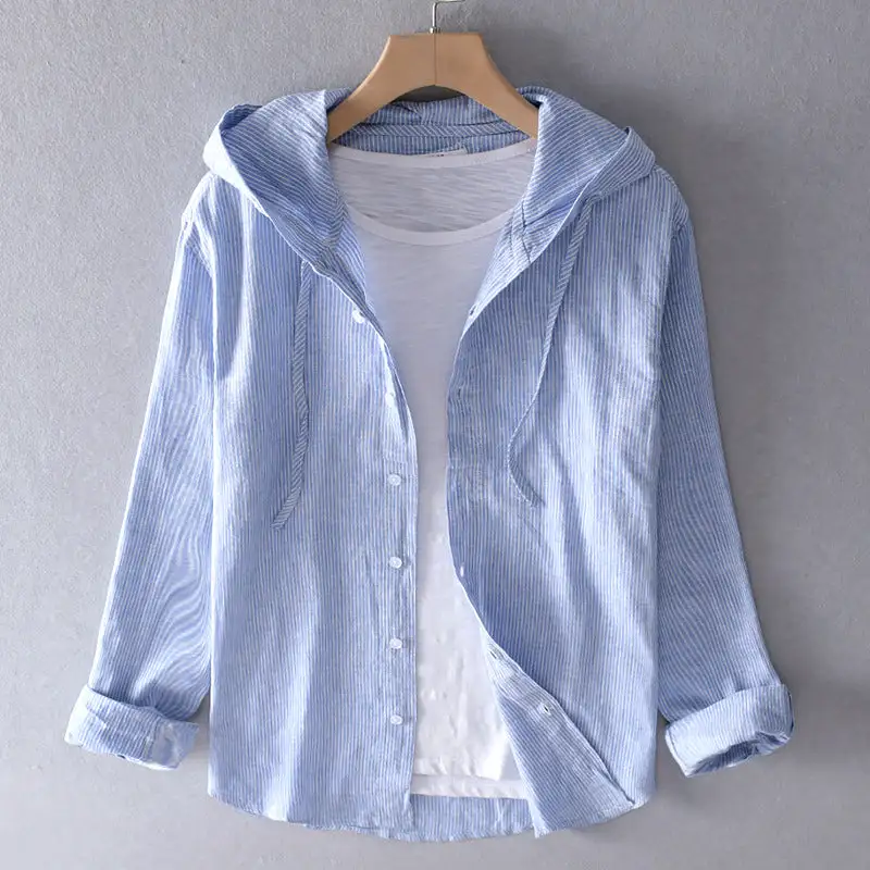Minimal Button Front Long Sleeve Blouse