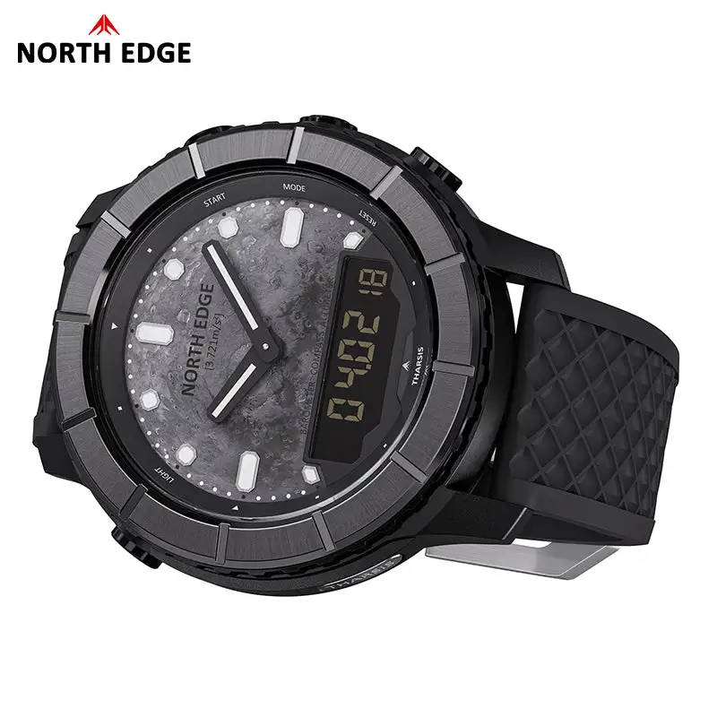 North Edge Compass Altimeter Barometer 50M Waterproof Outdoor Watch THARSIS