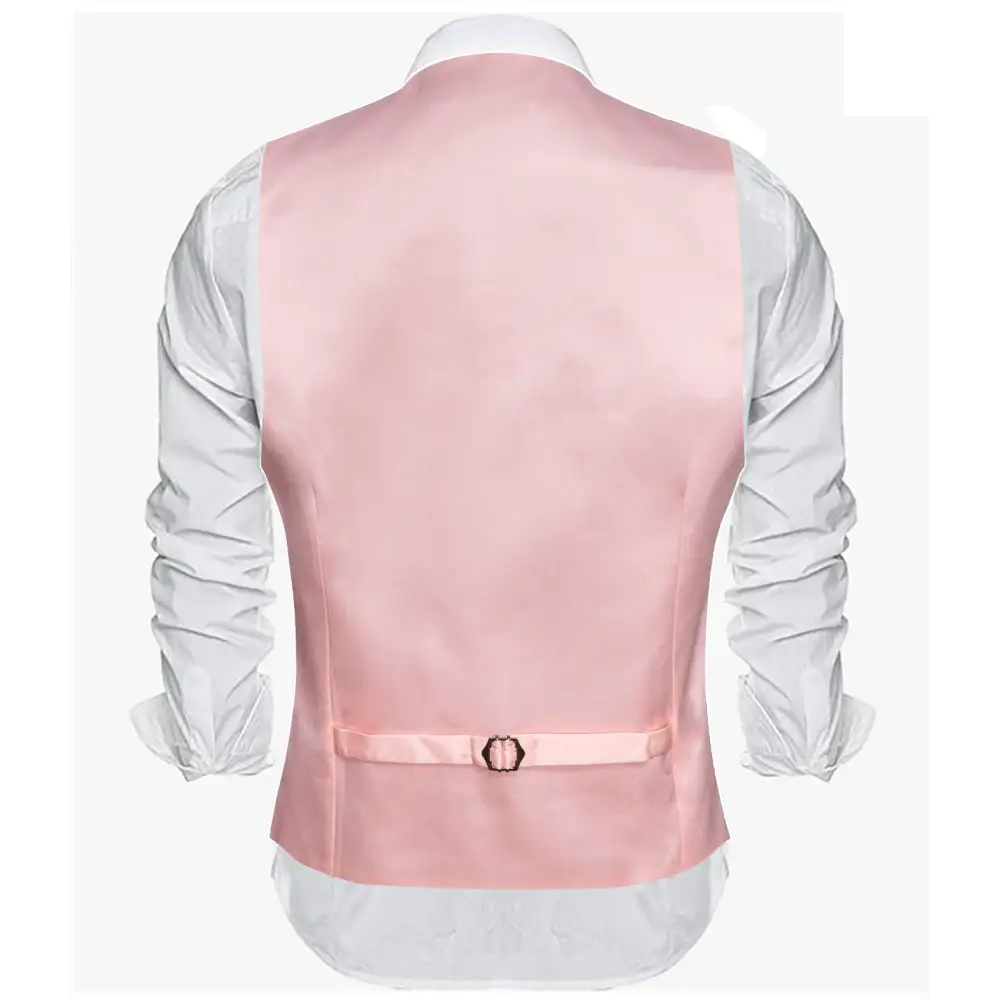 Refined Solid V Neck Business Dress Vest